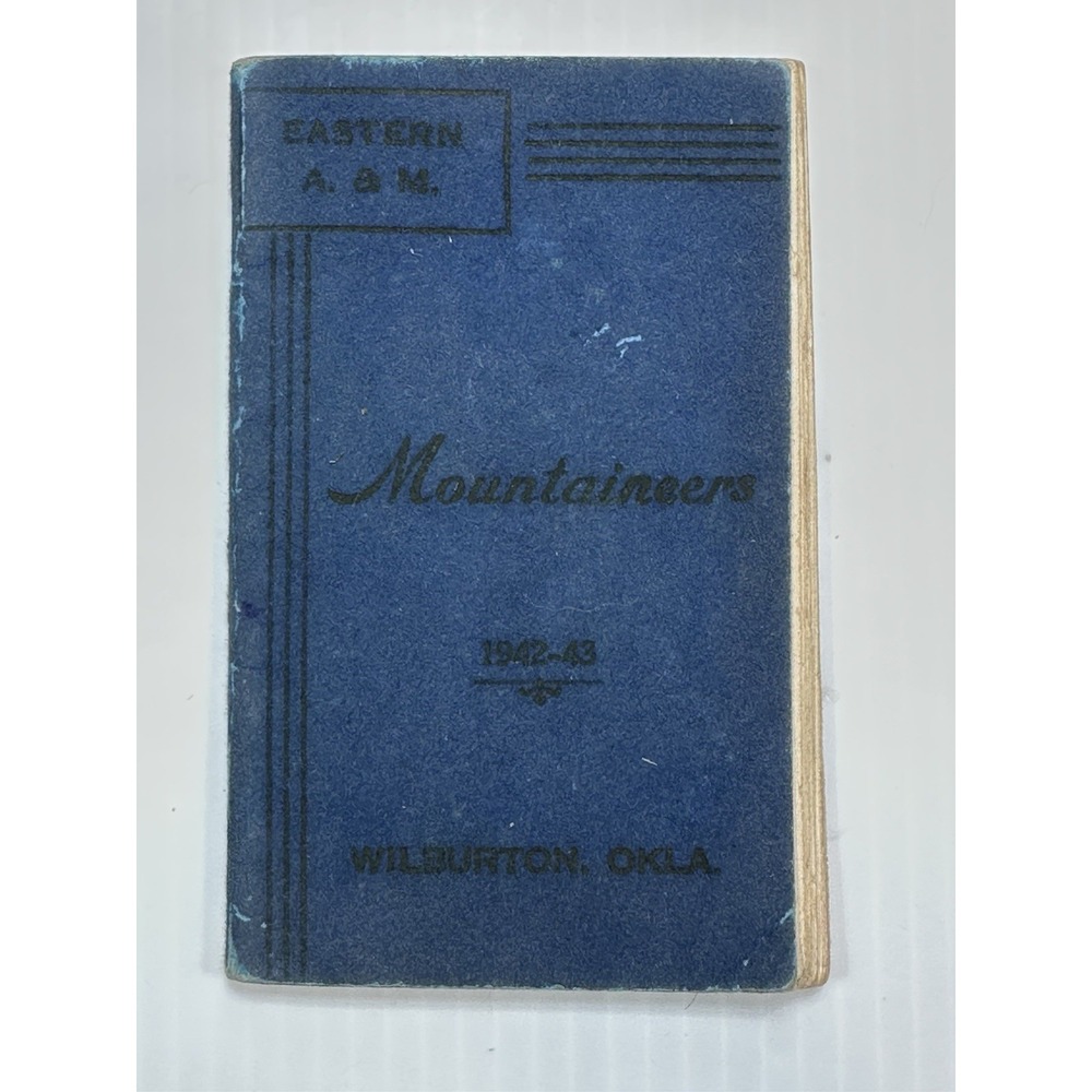 VTG Mountaineer Eastern Oklahoma A&M College Wilburton Oklahoma Yearbook 1942-43